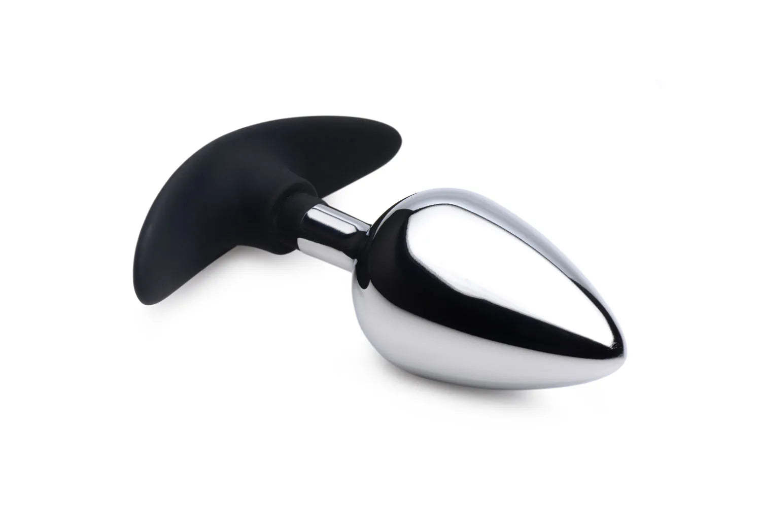 Dark Invader Metal and Silicone Weighted Large Anal Plug > Anal Range > Butt Plugs