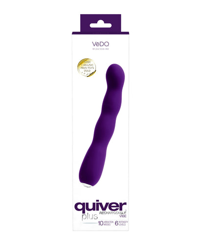 Quiver Plus Rechargeable Bendable G-Spot Vibrator in Pink Vibrators
