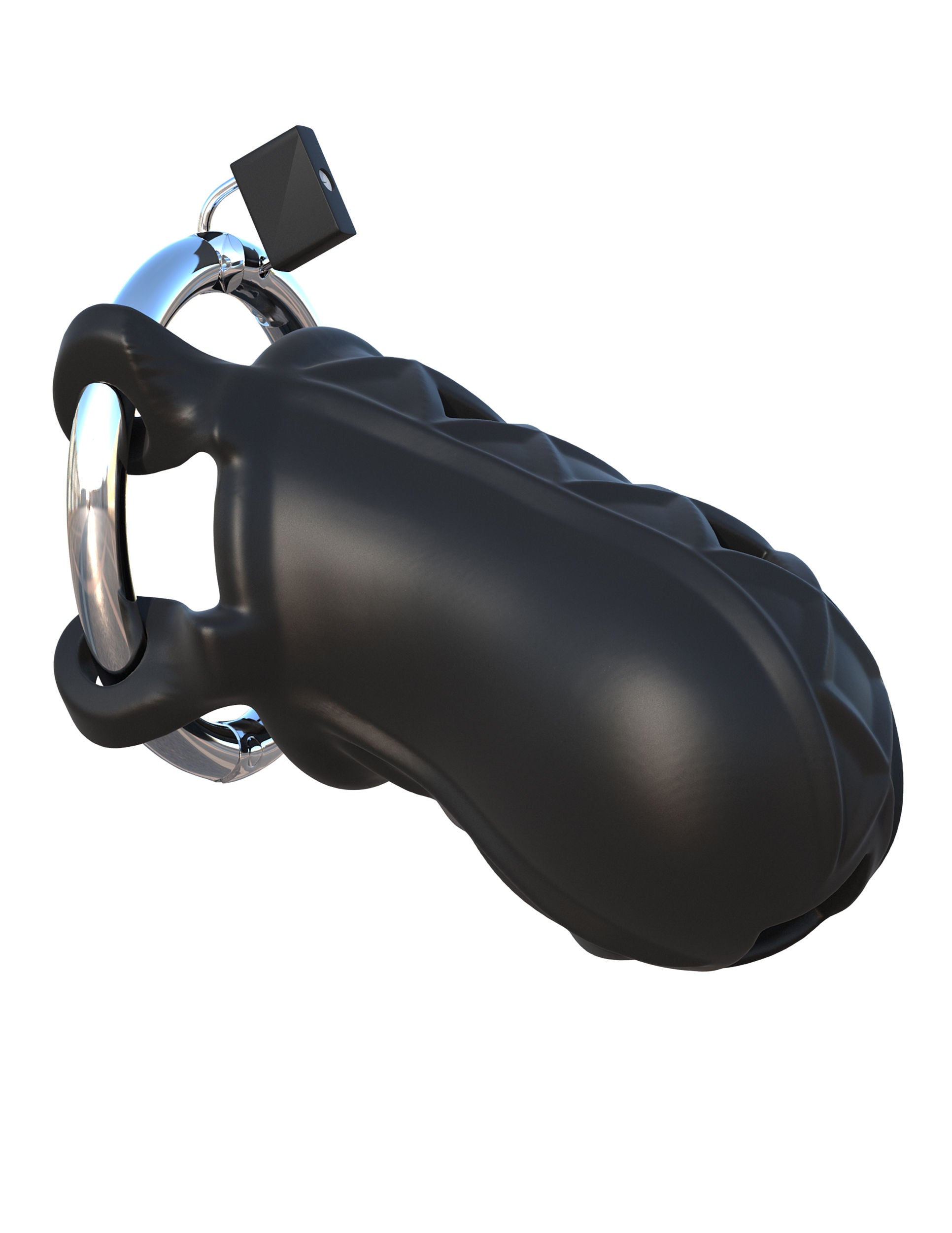 Fantasy C-Ringz Extreme Silicone (Black) – Silicone Cock Blocker Cages