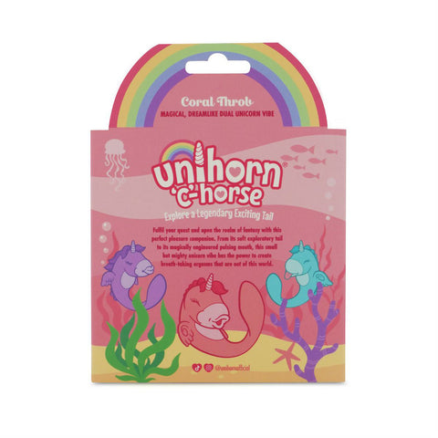 Unihorn Massager C Horse Coral Throb STIMULATORS