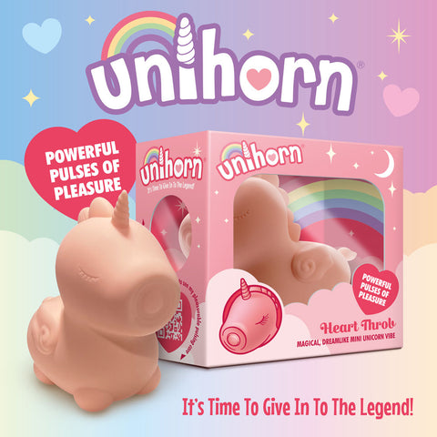 Unihorn Heart Throb Pulsating Unicorn Vibe Toy STIMULATORS