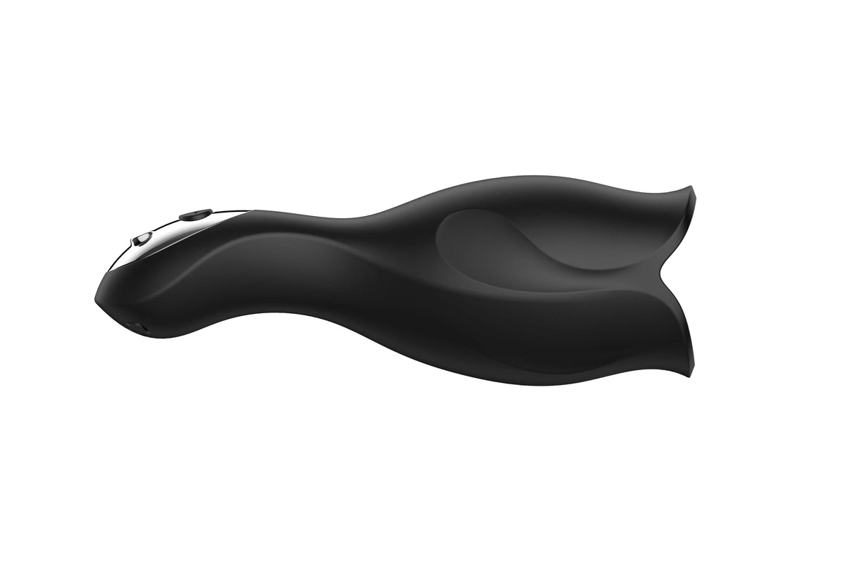 Score Head Game – Textured Vibrating Masturbator with LED Black > Sex Toys For Men > Masturbators > Vibrating