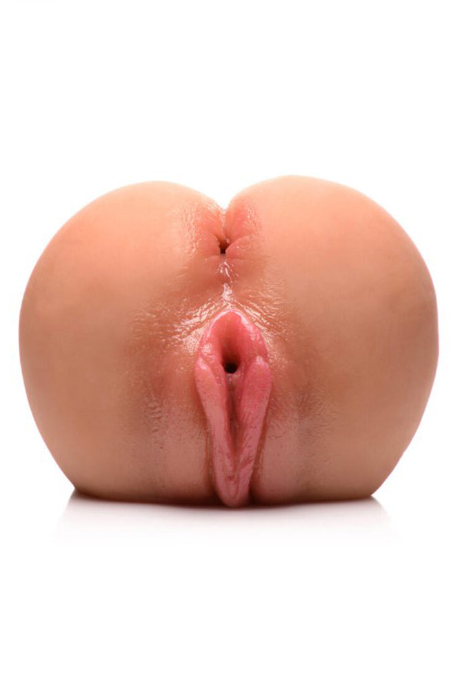 Mistress Tia Juicy Masturbator Wet Look Doggy Style Design Tan > Sex Toys For Men > Masturbators > Manual