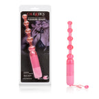 CalExotics Pink Vibrating Pleasure Beads with Beaded Shaft Pink > Anal Range > Anal Beads