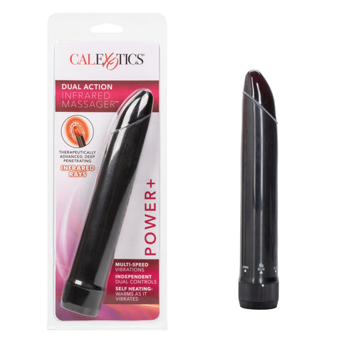 Dual Action Infrared Warming Massager for Therapeutic Intimacy Vibrators