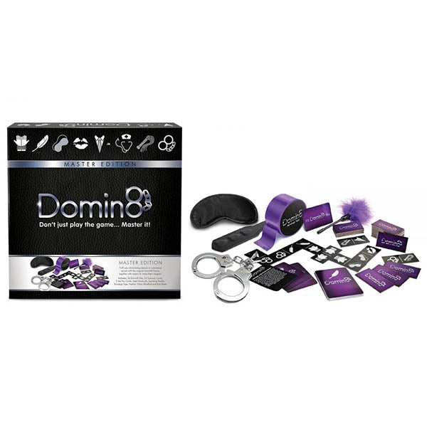 Domin8 Master Edition Couples Bondage Game for Intimate Play and Adventure Default Title Whips & Paddles