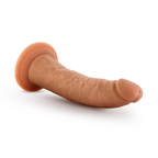 Dr Skin Glide 7.5 Inch Self Lubricating Mocha Dildo Toy > Dildos > Realistic Dildos