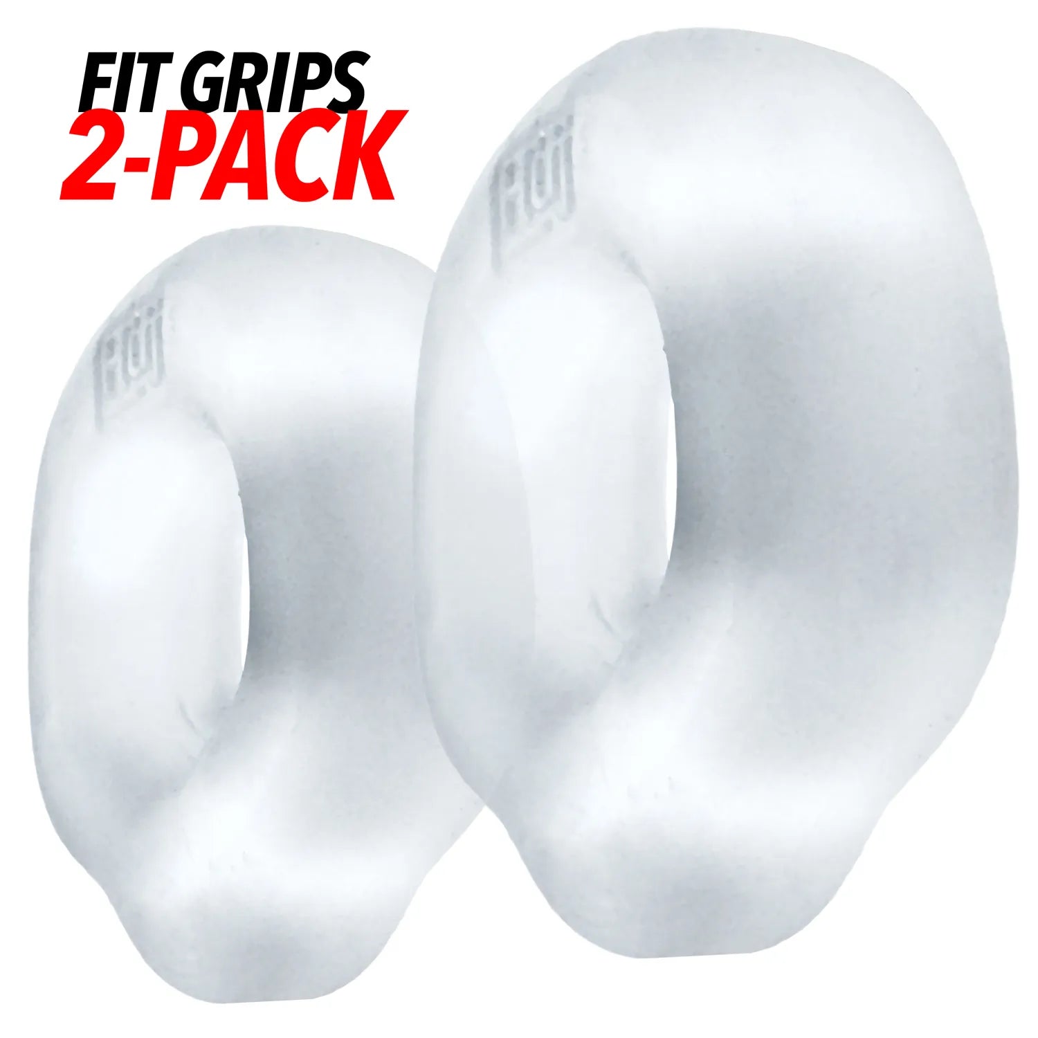 Fit Grips 2-Pack Ergo-Fit Cockrings Clear Clear > Cock Ring > Sets