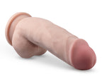 Dr Skin Plus Posable Realistic Dildo with Balls – 6 to 9 Inch 7 Inch Girthy Vanilla > Dildos > Realistic Dildos