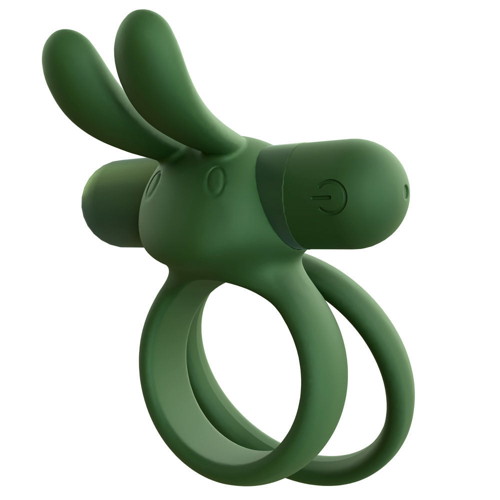 Ohare XL (Black | Blue | Green) – Rechargeable Large Rabbit Vibrator > Cock Ring > Vibrating Main image