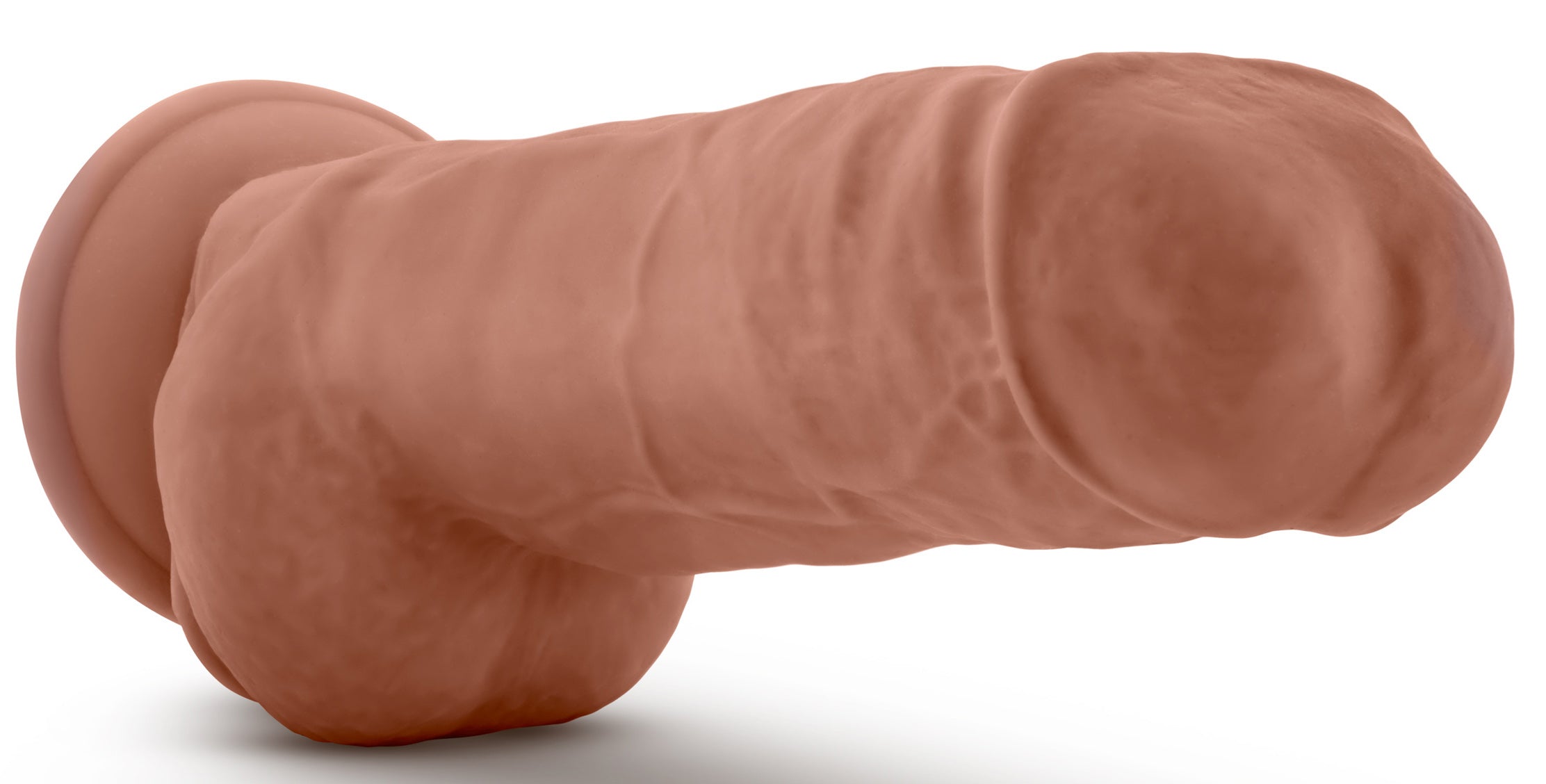 Au Naturel Big Boy 10 Inch Mocha Realistic Dildo Toy Dildos & Dongs
