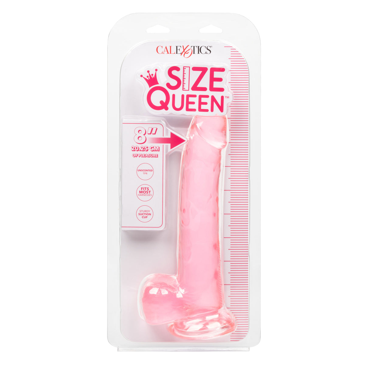Size Queen 8 Inch Realistic Dong > Dildos > Realistic Dildos