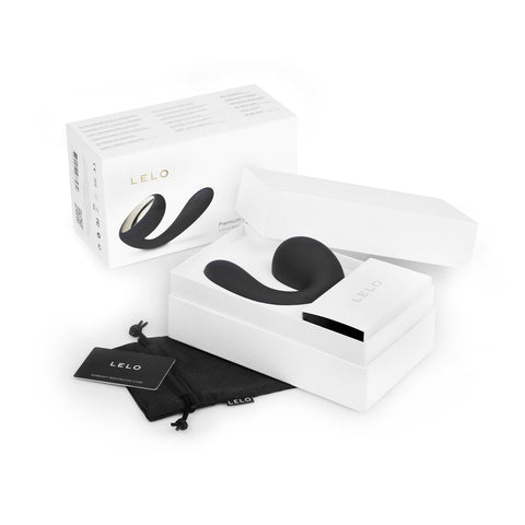 Lelo Tara Black Couples Massager Rechargeable G-Spot Toy Black Panty Vibrators