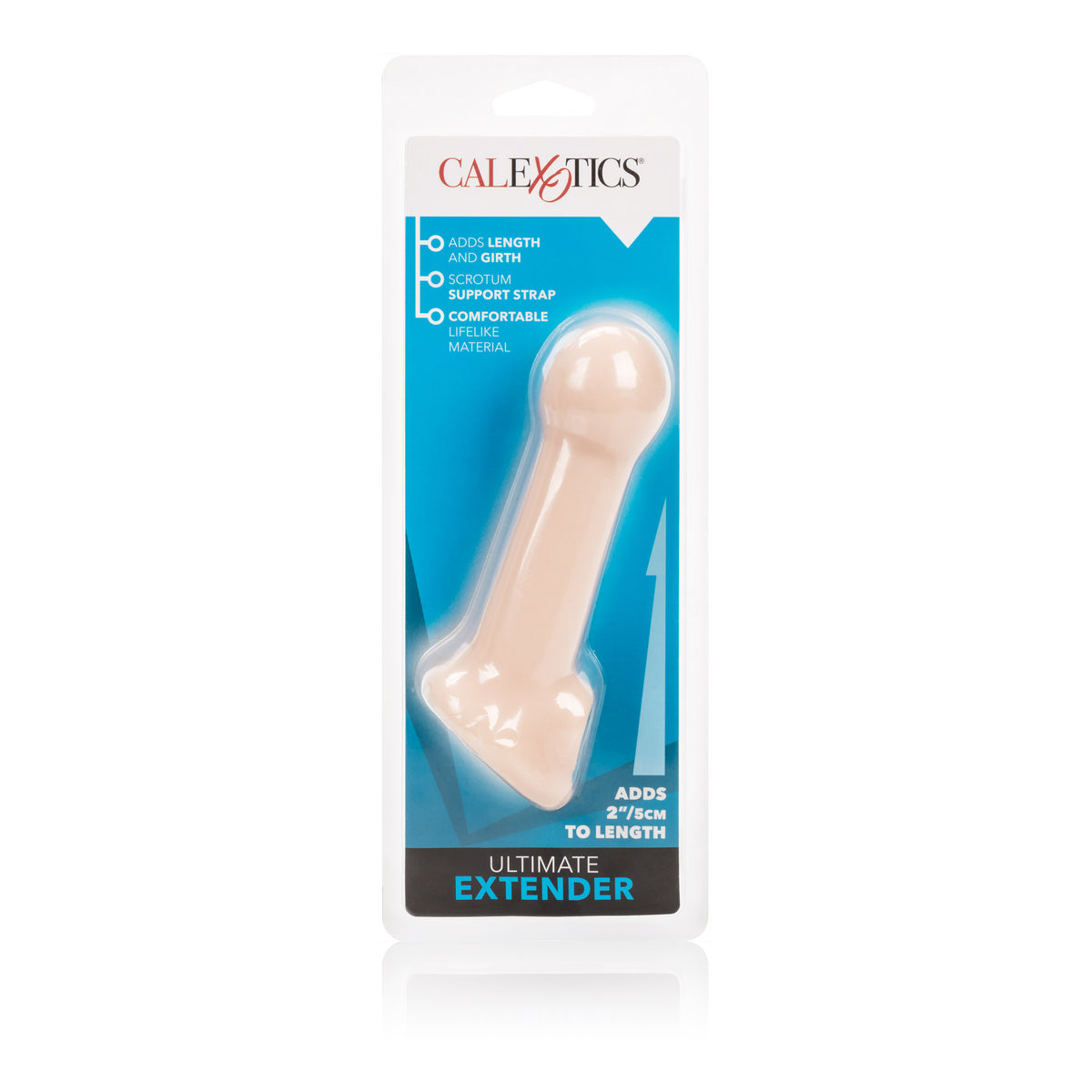 Ultimate Penis Extender Sleeve with Scrotum Support Strap Adds 2 Inches Length and Girth > Sex Toys For Men > Penis Sleeves