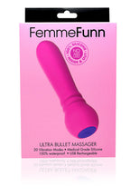 Ultra Bullet Discreet Pink Vibrator with 20 Vibration Modes > Vibrators > Mini Vibrators