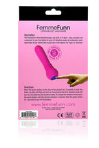 Ultra Bullet Discreet Pink Vibrator with 20 Vibration Modes > Vibrators > Mini Vibrators