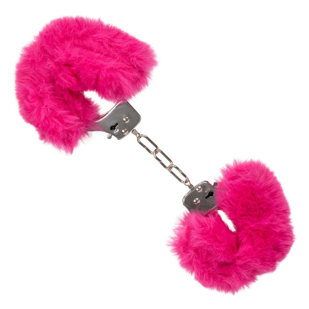 Ultra Fluffy Pink Furry Handcuffs – Plush Couples Bondage Gear > Bondage Gear > Handcuffs Main image