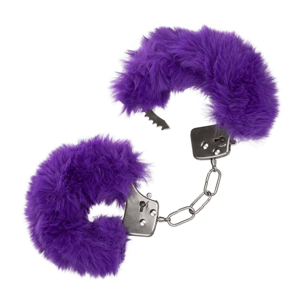 Ultra Fluffy Purple Furry Handcuffs > Bondage Gear > Handcuffs