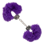 Ultra Fluffy Purple Furry Handcuffs > Bondage Gear > Handcuffs