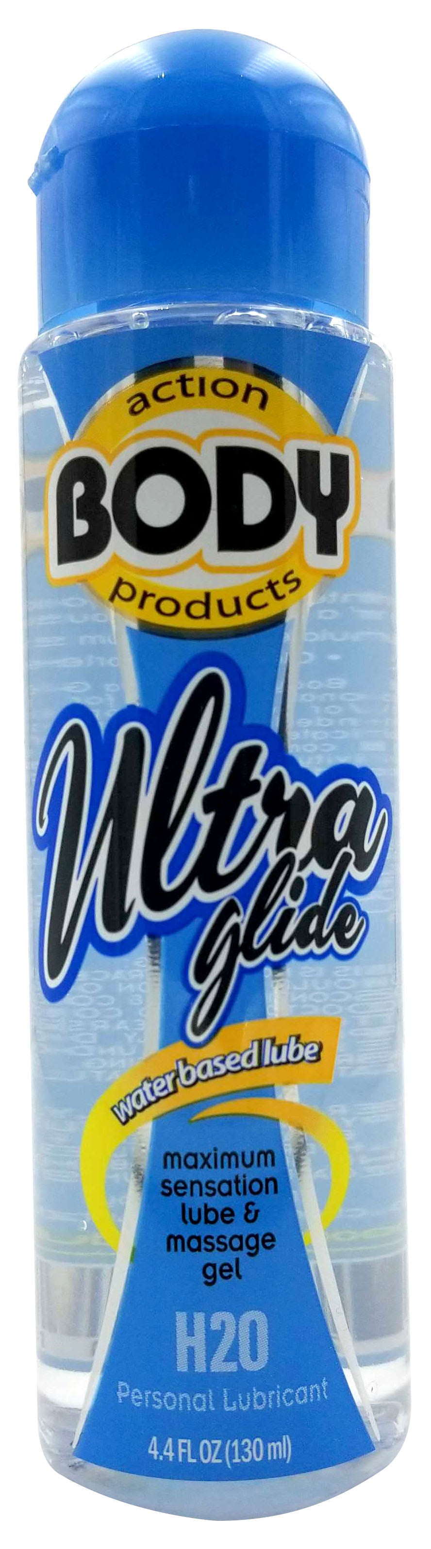Ultra Glide Water-Based Lubricant 4.4 Oz for Sensuous Feel Water Based Lube