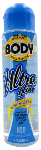 Ultra Glide Water-Based Lubricant 4.4 Oz for Sensuous Feel Water Based Lube
