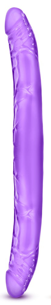 B Yours Double Dildo Purple 16in Purple Double Dongs