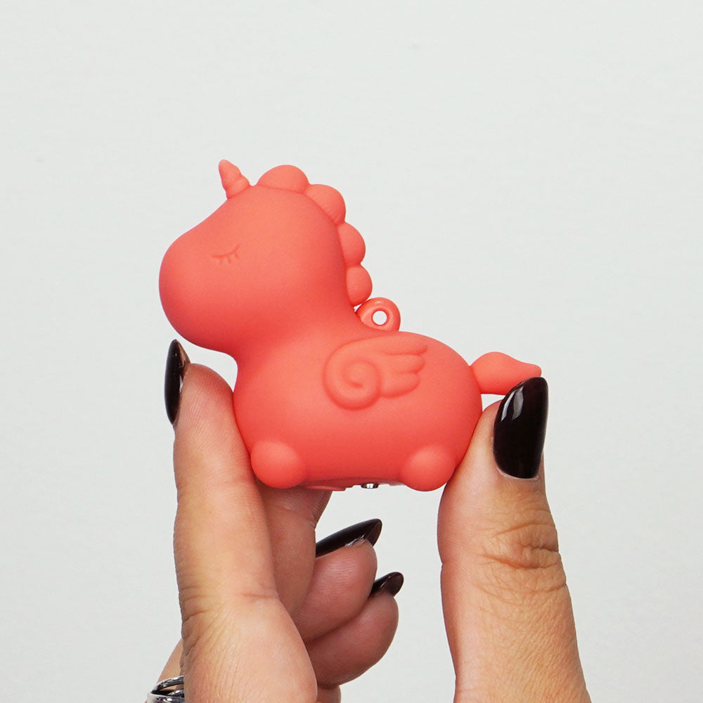 Unihorn Mini Peachy Pony – USB Rechargeable Stimulator > Vibrators > Ladies > Clitoral Vibrators and Stimulators
