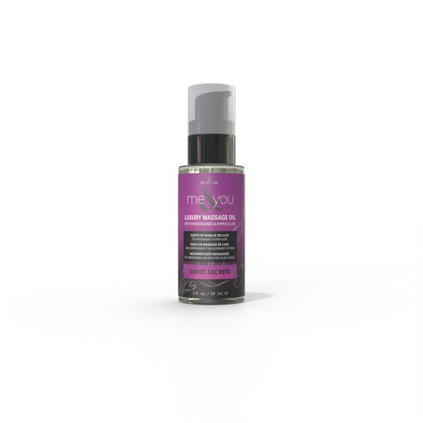 Me and You Sweet Secrets Pheromone Infused Massage Oil 2oz Default Title > Essentials > Massage Oil