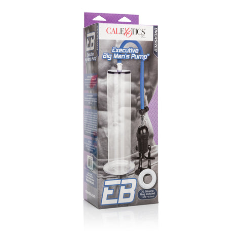Executive Big Man's Penis Pump With XL Silicone Enhancer Ring