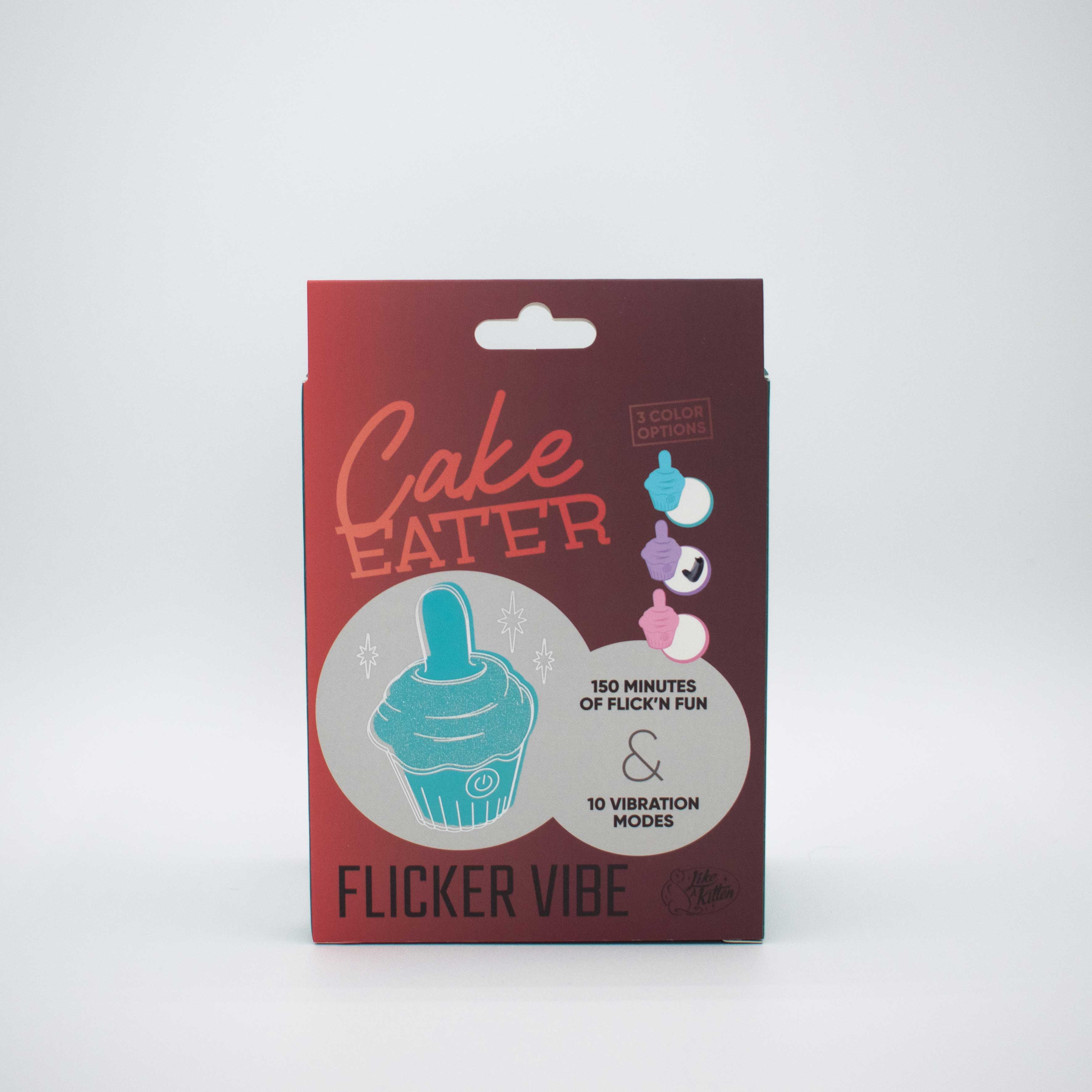 Like A Kitten Cake Eater Blue Clit Flicker Stimulator Toy Finger Stimulator