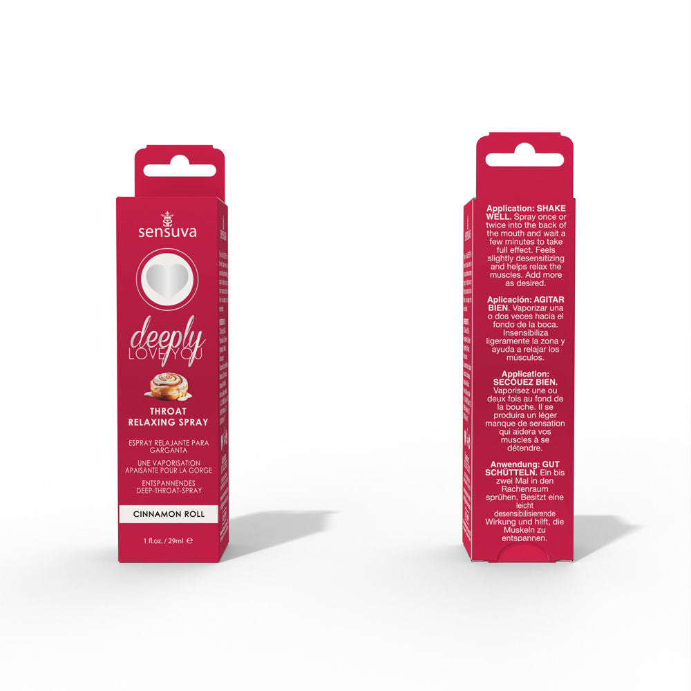 Sensuva Deeply Love You Throat Relaxing Spray Chocolate Coconut > Lube > Oral Gels & Sprays