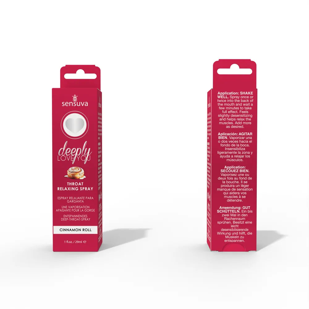 Sensuva Deeply Love You Throat Spray – Cinnamon Flavor 1 Fl Oz Oral Aid Default Title > Lube > Oral Gels & Sprays