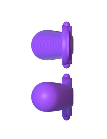 Fantasy Ride N Glide Couples Ring Vibrating Silicone Cockring Cock Rings Vibrating