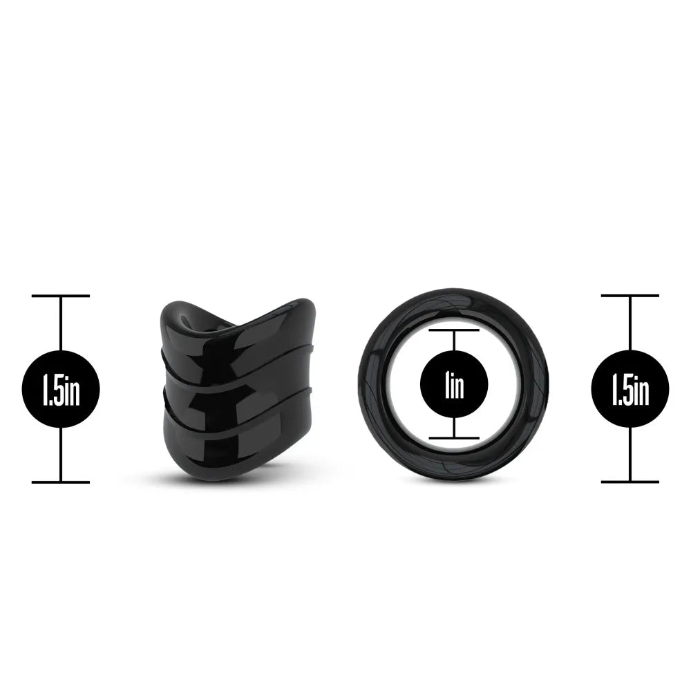 Stay Hard Beef Ball Stretcher Snug X Long 1 Inch Diameter Ball Stretcher > Sex Toys For Men > Ball Stretchers