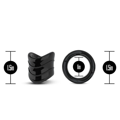 Stay Hard Beef Ball Stretcher Snug X Long 1 Inch Diameter Ball Stretcher > Sex Toys For Men > Ball Stretchers
