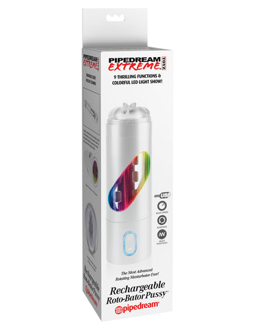 Pdx Rechargeable Roto Bator – Turbo Powered Masturbator Strokers - Vibrating