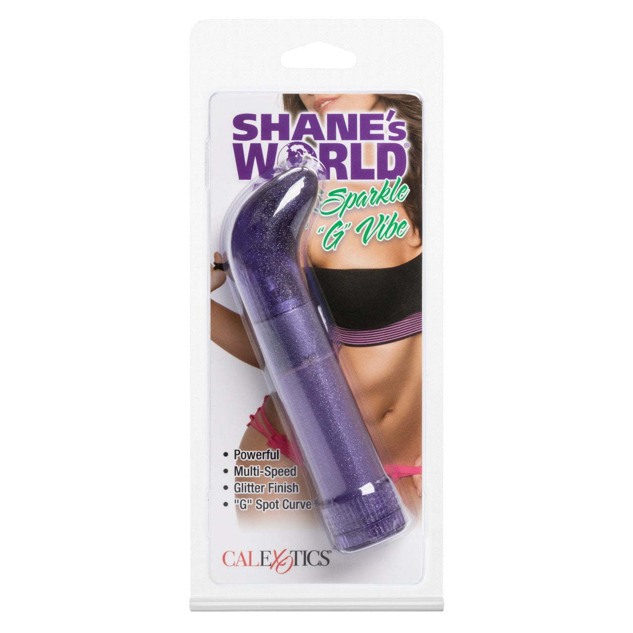 Shanes World Sparkle Blue G-Spot Vibrator Personal Massager Vibrators