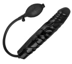 Large Inflatable Dildo 11 Inch Black Bulb Quick Release > Anal Range > Tunnel and Stretchers