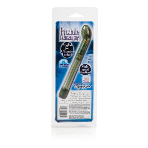 Dr. Joel Prostate Massager 6.7 Inch Waterproof Multi-Speed Vibrating Probe in Translucent Black > Anal Range > Prostate Massagers