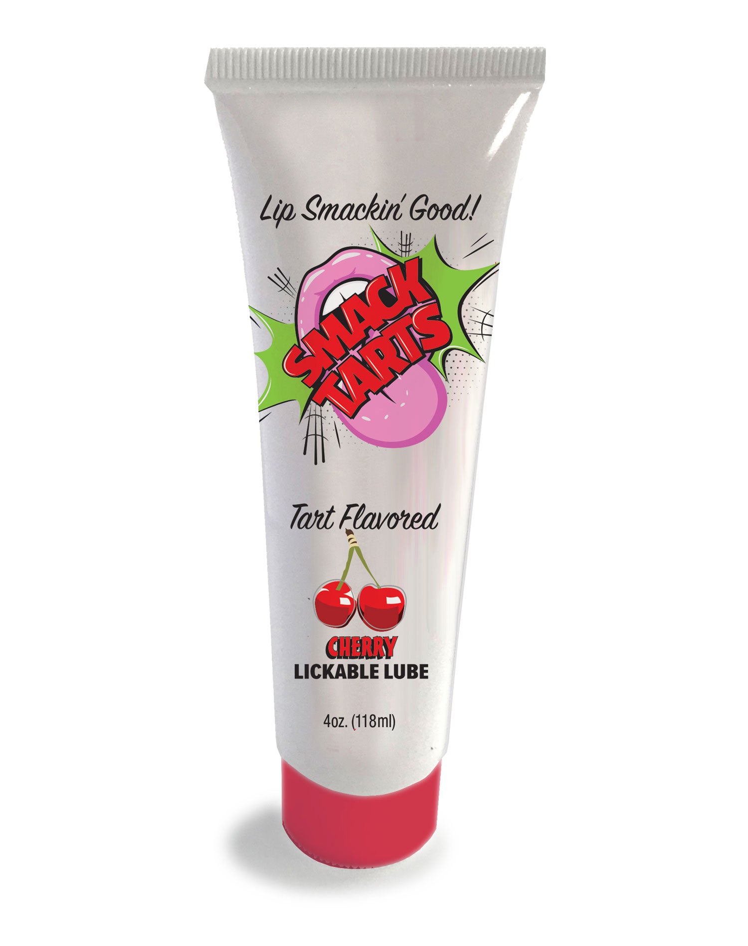 Smack Tarts Sour Cherry Lubricant 120 ml Tube for Fun Pleasure Default Title Flavoured Lube