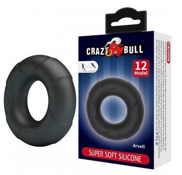 Arvell Super Soft Silicone (Black) – Cockring Default Title > Cock Ring > Single