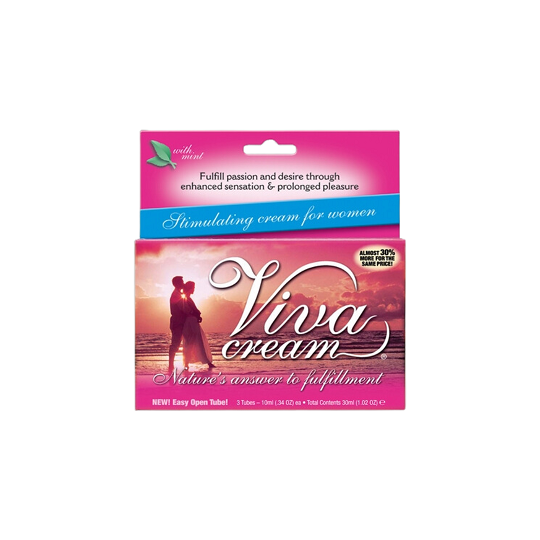 Swiss Navy Viva Cream 3 Tubes 10ml Each Default Title Enhancers Female