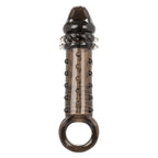 Ultimate Stud Extender Male Sleeve With Studded Texture Gray > Sex Toys For Men > Penis Sleeves