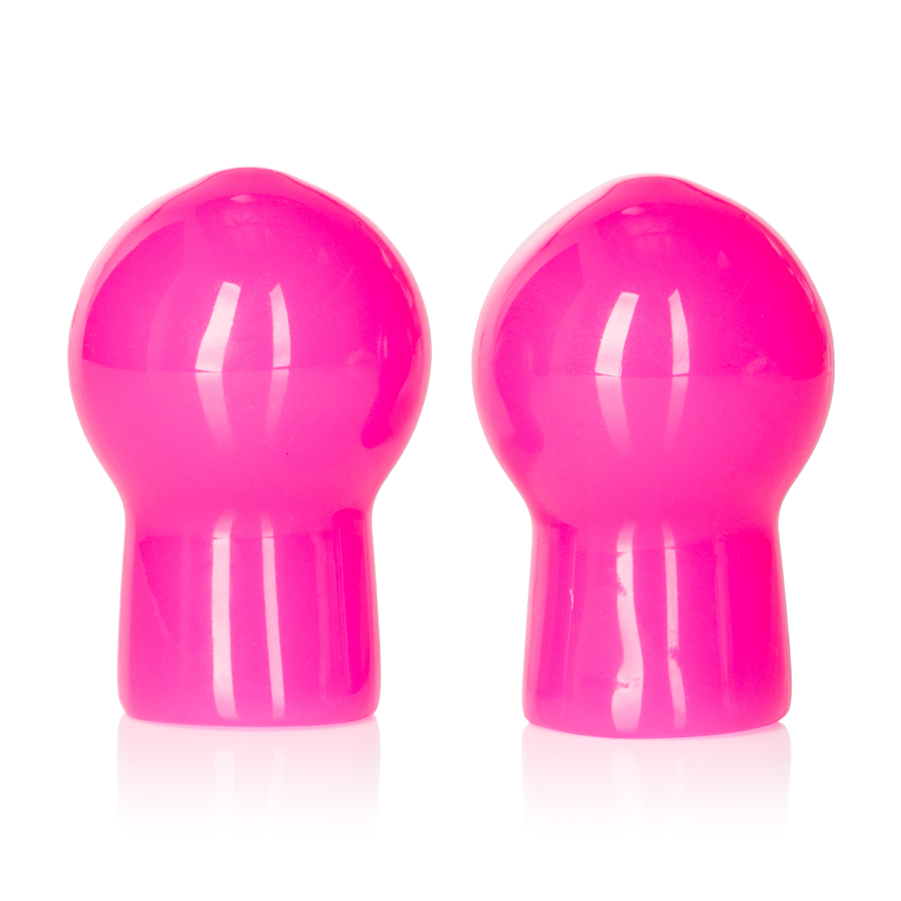 Nipple Play Advanced Pink PVC Nipple Suckers 2.25 Inch x 1 Inch > Sex Toys > Nipple Suckers Main image