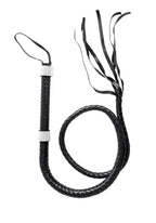 Faux Leather 54 Inch Braided Whip with Rhinestone Handle – Costume Whip > Bondage Gear > Whips & Floggers