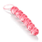 CalExotics Blue Swirl Pleasure Beads Flexible Anal Toy Pink > Anal Range > Anal Beads
