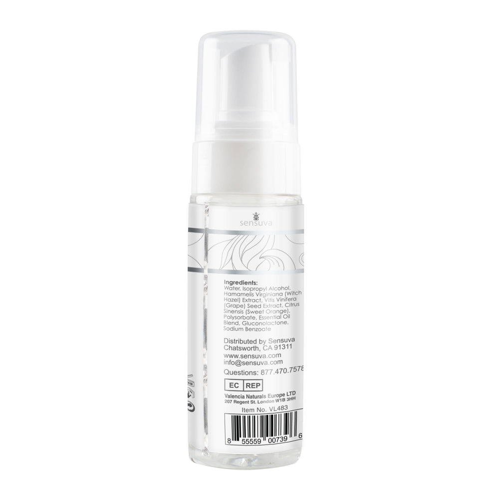 Sensuva Think Clean Thoughts Foaming Toy Cleaner 5.07 Oz > Essentials > Toy Cleaners