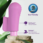 Gaia Eco Delight Purple Clitoral Vibrator with 10 Modes > Vibrators > Finger Vibrators