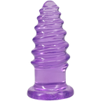 Crystal Jellies Anal Twist 7-Inch Flexible Anal Toy