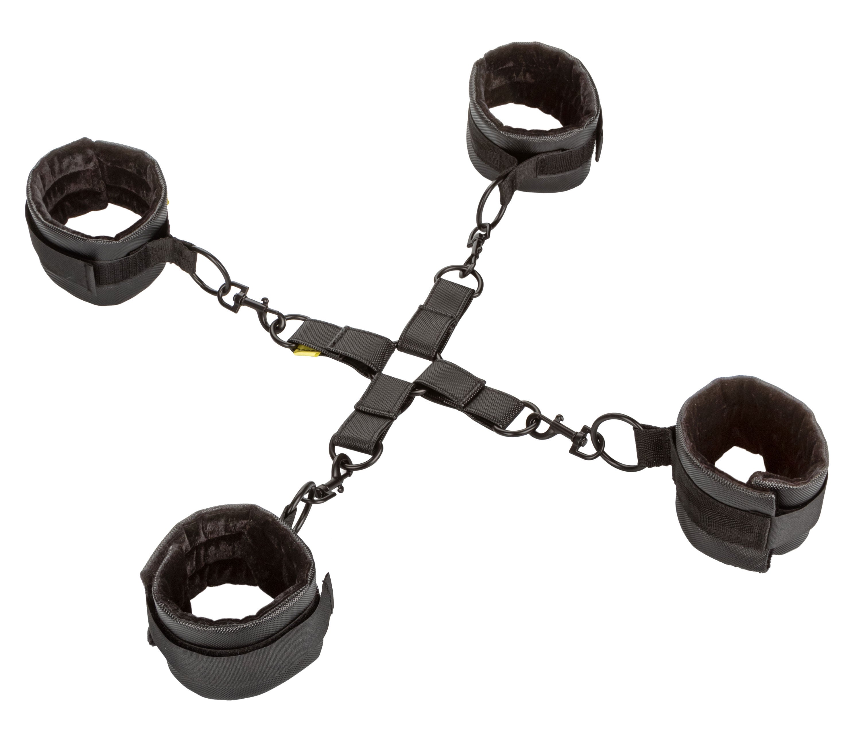 Boundless Hog Tie Bondage Restraints With Wrist And Ankle Cuffs Black > Bondage Gear > Restraints